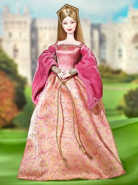 Tudor Princess of England Princess Of England, Barbie Magazine, Hello Dollies, Dolls Of The World, Barbie Vibes, Barbie Shop, Barbie Collector Dolls, Doll Barbie, Im A Barbie Girl