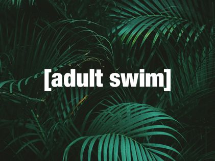 Adult Swim logo on background Adult Swim 2000s Aesthetic, Adult Swim Wallpaper, Adult Swim Logo, Swim Logo, Free Full Episodes, Trippy Room, Rick And Morty Poster, Aqua Teen Hunger Force, Pixel Animation