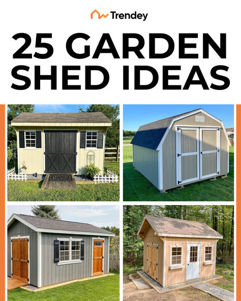 garden shed ideas Shed In Backyard Ideas, Backyard Shed Ideas, Shed Landscaping Ideas, Aesthetic Backyard, Sheds Ideas Backyard, Garden Shed Ideas, Shed Landscaping, Shed Ideas, Small Sheds