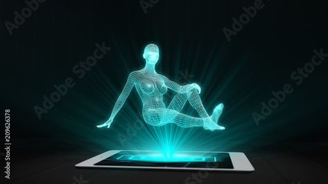 Grupo Niche, Hologram Technology, Illustration Of People, Holographic Displays, Icon Download Free, People Design, Humanoid Robot, Technology Icon