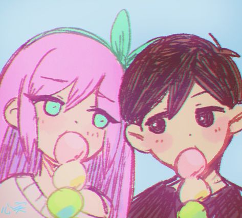 omori
aubrey
sunny Matching Pfp, Wattpad, Twitter, Hair, Anime, Pink