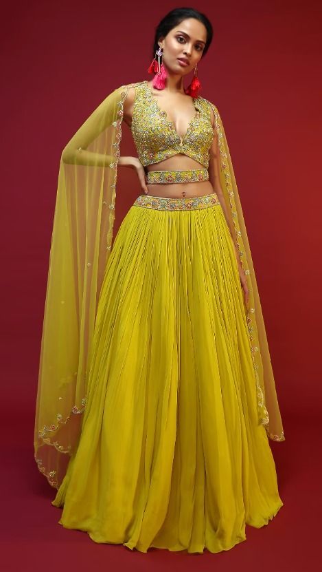 Yellow Lehenga, Lime Yellow, Party Places, Bollywood News, Lehenga, Formal Dresses Long, Victorian Dress, Formal Dresses, Yellow