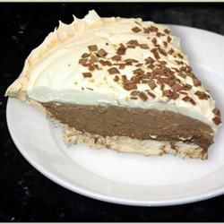 German Chocolate Angel Pie II - Allrecipes.com Angel Pie, Gluten Free Coffee, French Silk Pie, Silk Pie, Chocolate Pie Recipes, Chocolate Pie, French Silk, Chocolate Pies, German Chocolate