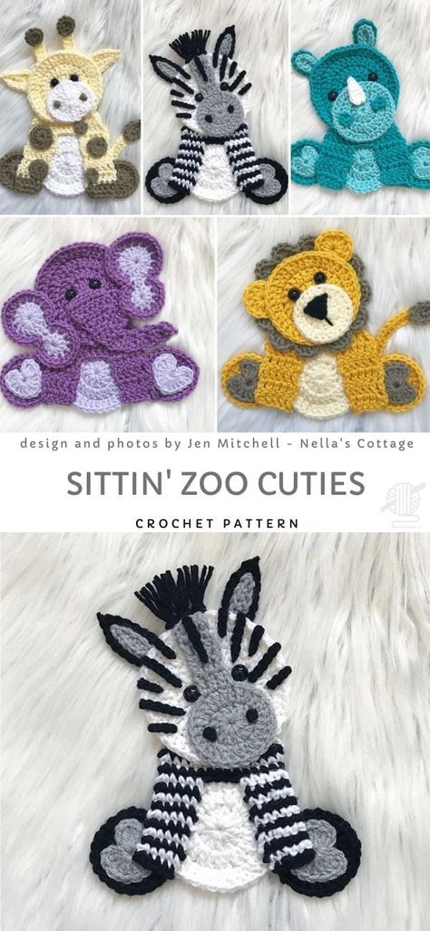 Easy Crochet Applique, Appliques Au Crochet, Knitting Animals, Leg Warmers Crochet Pattern, Leg Warmers Pattern, Crochet Applique Patterns Free, Crochet Leg Warmers, Crochet Motif Patterns, Pattern Knitting