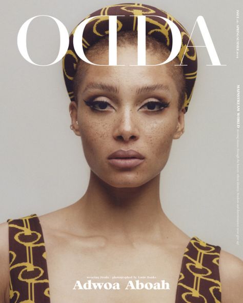 Adwoa Aboah, Short Natural Hair Styles, Woman Crush, International Fashion, Fashion Editor, Beauty Care, Makeup Inspiration, Magazine Cover, Trend Setter