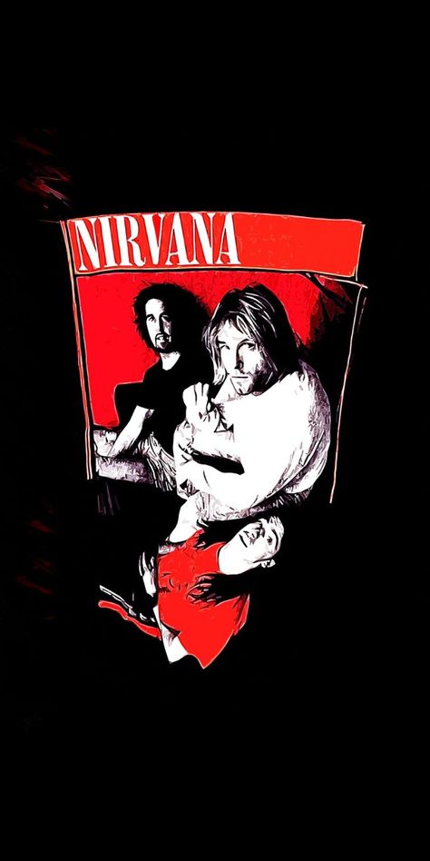 Nirvana Background, Nirvana Artwork, Nirvana Poster, Streetwear Tshirt Design, Nirvana Kurt Cobain, Nirvana Kurt, Band Wallpapers, Batman Wallpaper, Wall Papers