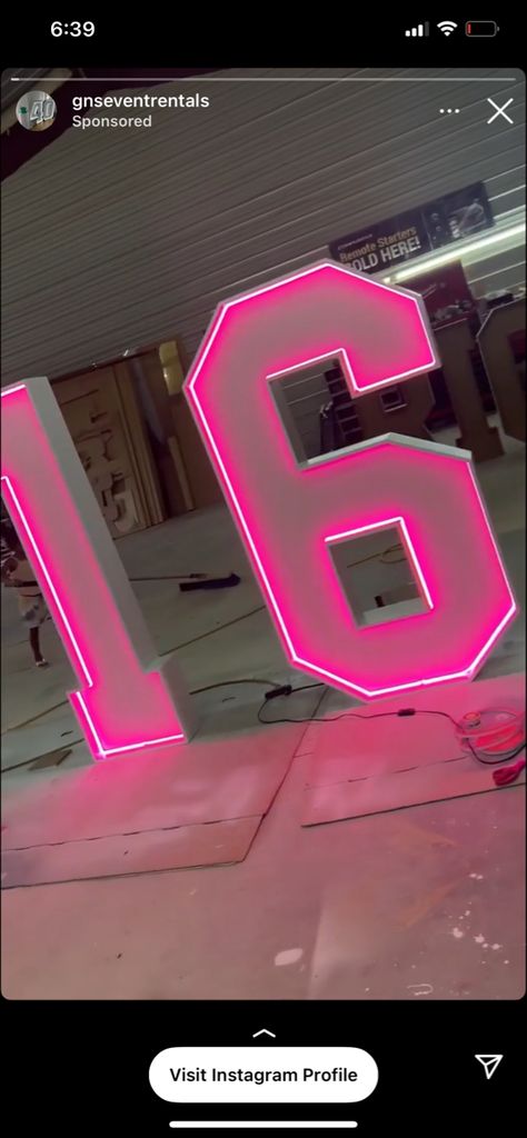 Sweet 16 Party Hot Pink, Sweet 16 Number Lights, Neon Pink Sweet 16, Neon Sweet 16 Dresses, Pink Dress For Sweet 16, Sweet 16 Club Theme, Sweet 16 Hot Pink Theme, 50 Shades Of Pink Party Ideas Sweet 16, Hot Pink 21st Birthday Ideas