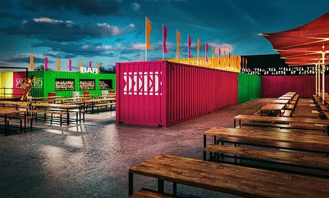 Brand new outdoor food court planned for Cardiff Bay - It's On Cardiff Outdoor Food Court Design Concept, Commercial Outdoor Seating, Food Court Design Outdoor, Outdoor Food Court, Food Court Design, Restaurant Plan, Cardiff Bay, Outdoor Restaurant Design, Fun Fair