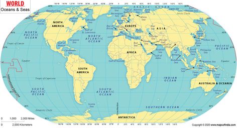 World Oceans Map Full World Map, World Map Continents, World Map With Countries, Sea Map, Continents And Oceans, Earth Map, Southern Ocean, Earth Surface, World Water