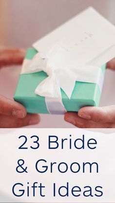 23 Presents for the Bride & Groom Gift Exchange Groom Gift Ideas, Gifts For Bride And Groom, Presents For The Bride, Easy Homemade Christmas Gifts, Gifts For Bride, Wedding Gifts For Bride And Groom, Design Club, Top Wedding Trends, Wedding Gifts For Groom