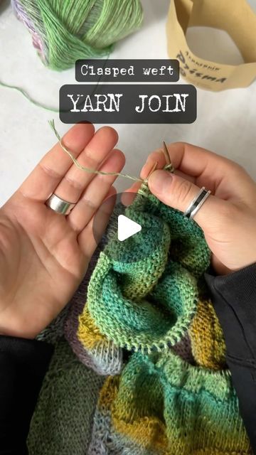 Join Yarn, Knitting Hacks, Knitting Tips, Purl Soho, Super Bulky Yarn, Super Bulky, Bulky Yarn, What To Make, Knitting Ideas