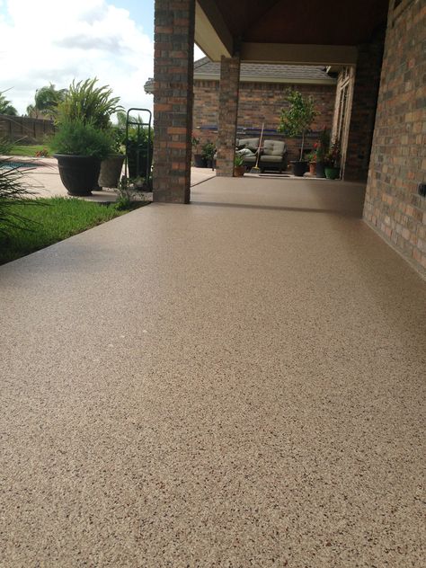 Concrete Refinishing, Flooring Epoxy, Concrete Floor Coatings, Garage Boden, Patio Floor, Garage Floor Paint, Garage Floors, Concrete Patios, Garage Floor Epoxy