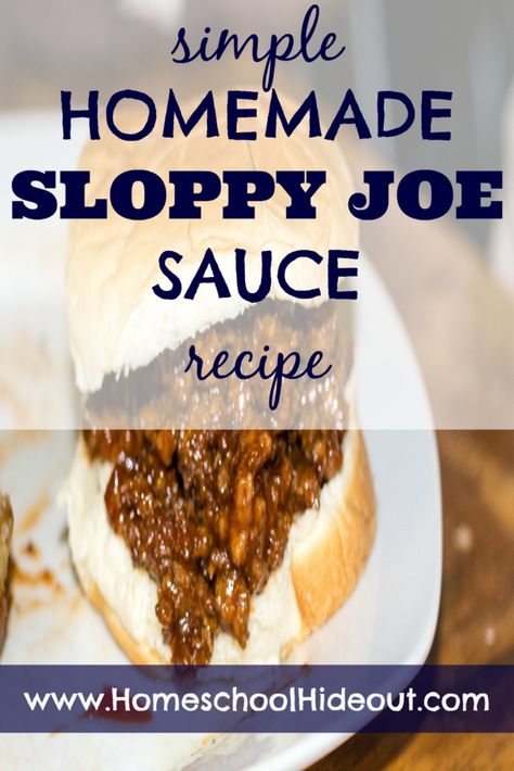 Oh em gee! That was the best homemade Sloppy Joe sauce recipe I've ever had. Fast and easy and best of all, I had ALL the ingredients in my fridge! Diy Manwich Sauce Sloppy Joe, Diy Manwich Sauce, Diy Sloppy Joe Sauce Easy, Diy Sloppy Joe Sauce, Sloppy Joe Sauce Recipe, Homemade Manwich, Chicken Sloppy Joes, Homemade Sloppy Joe Sauce, Grilled Cheese Sloppy Joe