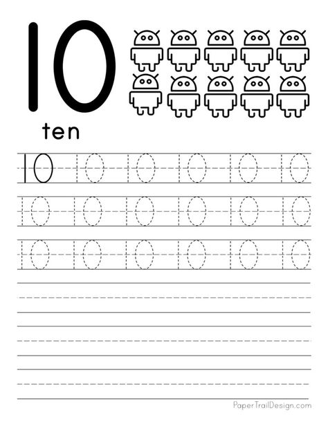 10 Worksheet Preschool, Number 10 Worksheet Preschool, Number 10 Worksheet, Writing Numbers 1-20 Free Printable, Nursery Worksheet, Writing Numbers Kindergarten, Number Tracing Printables Free 1-30, Practice Number Writing 1-10, Trace Numbers 1-20 Free