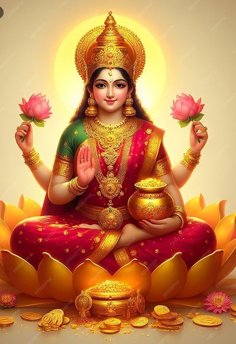 Laxmi Ganesh Saraswati Goddess Wallpapers, Laxmi Mata Wallpaper, Goddess Laxmi Images, Godess Laxmi Hd Images, Ganesh Laxmi Images, Laxmi Ji Drawing, God Lakshmi Images, Lalitha Devi Goddesses, Maha Lakshmi Images