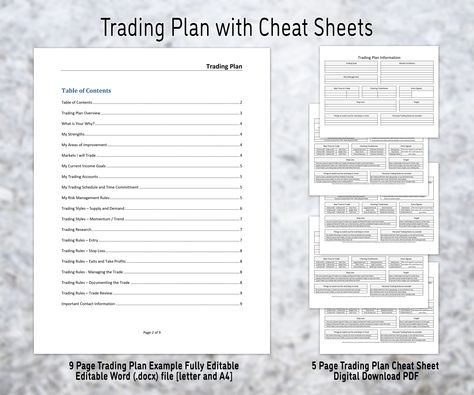 Trading Plan Example, Forex Trading Plan Template, Trading Plan Template, Scalp Trading, Trading Template, Trading 101, Arbitrage Trading, Trading Plan, Stock Chart Patterns