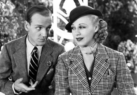 Top Hat 1935, Fred Astaire And Ginger Rogers, Fred And Ginger, Perfect Movie, Ginger Rogers, Fred Astaire, Mens Fashion Inspiration, Movie Couples, Old Hollywood Glamour