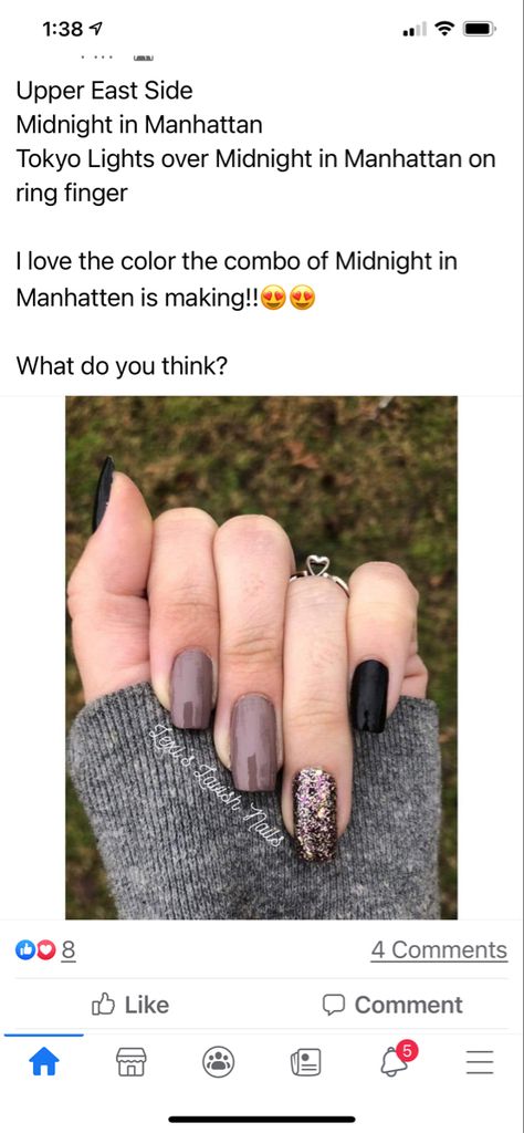 Nail Color Combos, Winter Manicure, Sassy Nails, Street Nails, I Love Nails, Dip Powder Nails, Hot Nails, Color Street Nails, Powder Nails