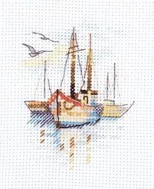 Cross Stitch Sea, Cross Stitch Beginner, Linen Fabrics, Hand Embroidery Kit, Natural Linen Fabric, Cross Stitch Fabric, Counted Cross Stitch Kits, Embroidery Techniques, Stitch Kit