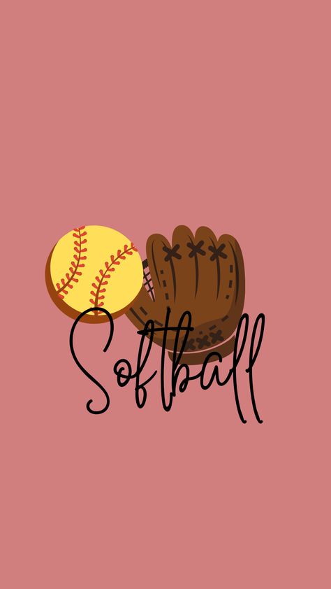 Soccer And Softball Wallpaper, Softball Quotes Wallpaper, Softball Iphone Wallpaper, Cute Softball Wallpapers Aesthetic, Softball Catcher Wallpaper, Softball Backgrounds Wallpapers, Softball Collage Wallpaper, Soft Ball Wallpaper, Softball Lockscreen