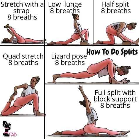 Simple Flexibility Stretches, Yoga For Leg Flexibility, How Do Do The Splits, Yoga To Get Flexible, Split Flexibility Stretches, Stretching Exercises For Splits, Stretches To Do The Splits In One Day, Splits Flexibility Stretches, Stretching For Flexibility Splits