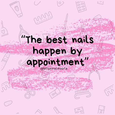 The Best Nails Happen By Appointment ⚡️share with a friend who loves nails ⚡️my nails for Talk Pittsburgh Nail Tip: Ladies make sure your appointments are booked with your favorite service providers. Spring is here which means summer will soon be near. Having your appointments prebooked not only helps your nail tech keep a booked schedule but also makes sure your not left out without an appointment 📆 Nail techs and clients my tip for you is to make sure you always have at least 3 appoin... Cancellation Appointment Available, Nail Tech Bio Ideas Insta, Nail Tech Captions, Nail Tech Quotes Social Media, Nail Tech Instagram Posts, Nail Appointments Available, Nail Tech Humor, Nail Tech Business Cards, Picasso Nails