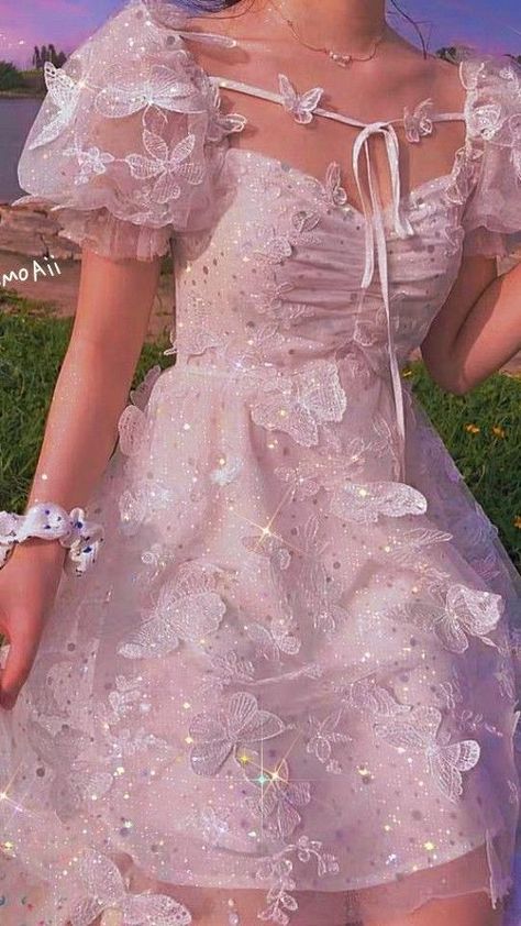 Slip Dress Casual, Fairy Princess Dress, Sweet 16 Outfits, Tale Dress, Fairy Princess, Short Prom Dress, Puff Sleeve Dress, Elegant Dresses For Women, Short Prom