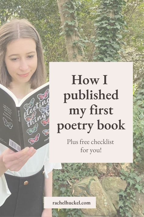 Canva Poetry Design, Publishing Book Aesthetic, Publish Book Aesthetic, Poetry Photography Writing, Book Fonts Typography, How To Publish A Poetry Book, How To Write A Poetry Book, Writing A Poetry Book, Publishing A Book Aesthetic