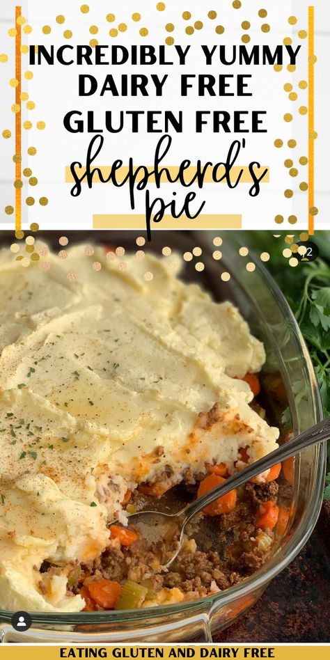 Shepards Pie Recipe Healthy, Gluten Free Shepards Pie, Gluten Free Shepherds Pie Recipe, Shepherds Pie Recipe Healthy, Gluten Free Dairy Free Recipes Dinner, Gluten Free Dairy Free Dinner, Shepherd Pie, Low Fodmap Recipes Dinner, Easy Shepherds Pie