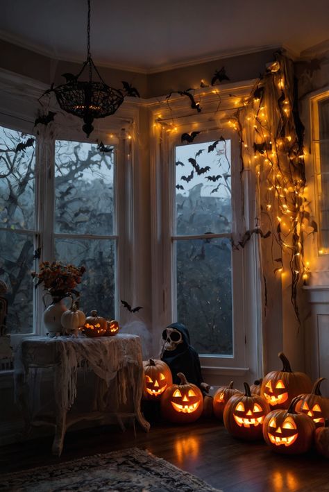 Fall Furniture , Autumn Cozy Fall ,Decor Easy Fall ,
Decor Neutral Fall ,Decor Fall ,Decor Inspiration ,Fall Decor Ideas Spooky Fabric Decor, Festive House Decor, Halloween Window Ledge Decor, Halloween Aesthetic Interior, Halloween Party Decor Spooky, Anthropologie Halloween Display, Halloween Decorations Indoor Fireplace, French Halloween Decor, Halloween Indoor Lights