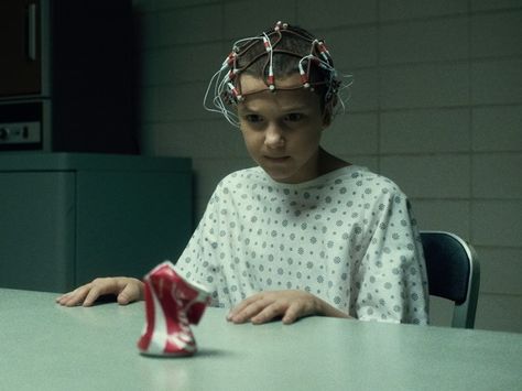 What’s Eleven’s Real Name In 'Stranger Things'? The Netflix Drama Keeps Her… Stranger Things Theories, Strange Things Season 2, 11 Stranger Things, Netflix Dramas, Netflix Tv Shows, Stranger Things Season 3, Netflix Tv, Netflix Original Series, Eleven Stranger Things