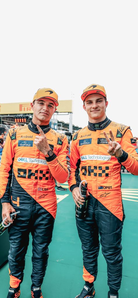 👤 Oscar Piastri & Lando Norris | McLaren | Hungarian Grand Prix 2024 | F1 Wallpaper 📂 HD Download Via Google Drive 🔥 30% Off F1 Widgets Via Website Lando And Oscar Wallpaper, Lando Norris Desktop Wallpaper, Mclaren Wallpaper, Lando Norris F1, Lando Norris Mclaren, F1 Wallpapers, Hungarian Grand Prix, F1 Wallpaper, F1 Wallpaper Hd