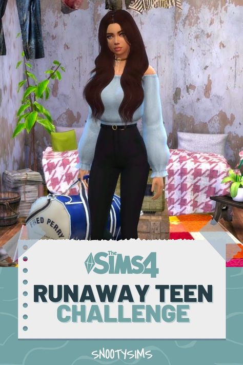 Sims 4 Teenage Mods, Gameplay Ideas Sims 4, Sims 4 Storyline Ideas Drama, Sims Storylines, Sims 4 Teen Mods, Sims 4 Traits Mods, Sims 4 Challenge, Best Sims 4 Mods, Sims Challenge