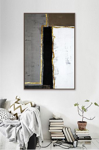 Black White Gold Art, Black White Gold Painting, Black And Gold Abstract Painting, Abstract Decorative Painting, Visual And Performing Arts, Painting Canvases, Gold Canvas, Painting Media, Acrylic Painting Tutorials