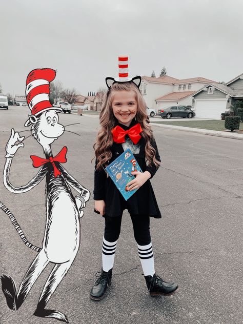 Book character day. Dr Seuss costume. Book week costume Dr Seuss Diy Costumes, Dr. Seuss Costumes, Girl Book Characters, Childrens Book Character Costumes, Story Book Costumes, Kids Book Character Costumes, Dr Seuss Costumes, Storybook Character Costumes, Book Characters Dress Up