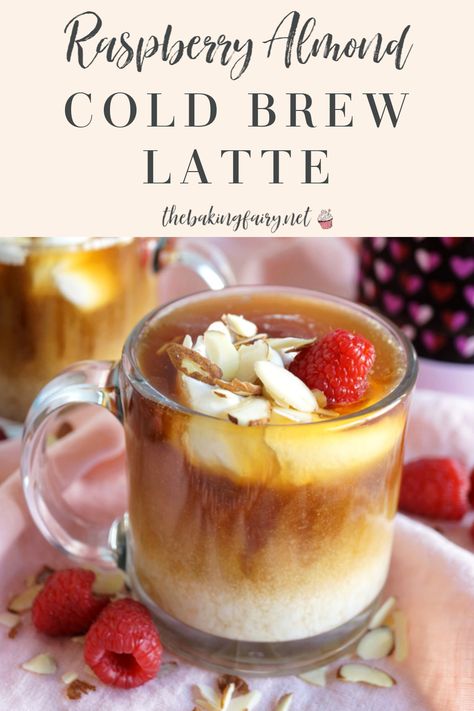 Spring Coffee Drinks, Coffee With Almond Milk, Whipped Coconut Cream, Almond Milk Coffee, Doughnut Shop, Coffee Ideas, Raspberry Almond, Flavored Coffee, Spring Coffee