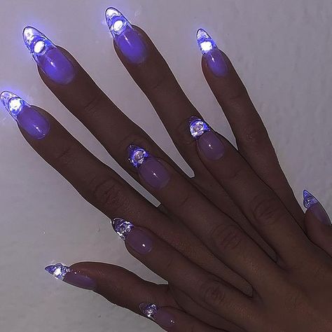 Celestial Nails, Clear Nails, Dream Nails, Nails Nail, Nails Art, Blue Nails, Nail Artist, Fashion Nails, Pretty Nails