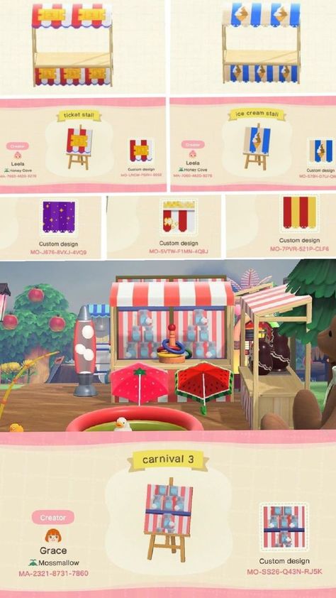 Carnival Animal Crossing, Circus Animals, Animal Crossing, Circus, Carnival, Animals, Design