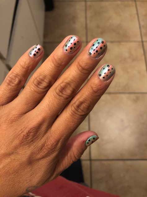 Trout Nail Art, Rainbow Trout Nails, Trout Nails, Nature Nails, Diy Rainbow, Rainbow Trout, Hair And Nails, Nail Art Designs, Design Ideas