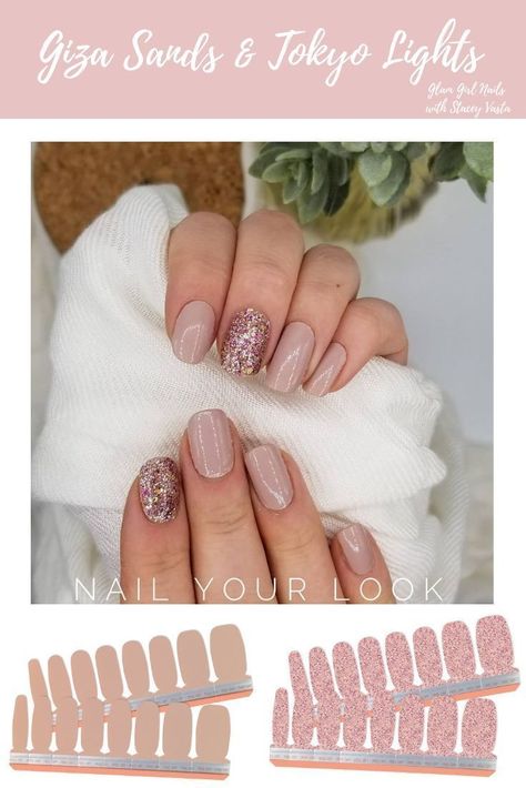 Neutral Mixed Mani, Neutral Manicure, Colorstreet Combos, Nail Combos, Classic Nail, Nail Color Combos, Mixed Mani, Classic Nails, Street Nails