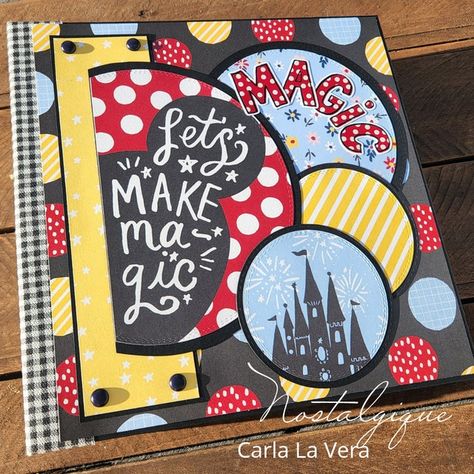 Disney Mini Album, Scrapbook Disney, Album Tutorial, Disney Scrapbooking Layouts, Disney Scrapbook Pages, Memory Album, Mini Album Tutorial, Disney Books, Say Cheese