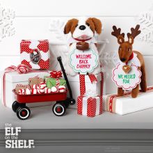 Welcome Wagon Elf Shelf Arrival, Welcome Wagon, Elf On The Shelf Arrival, Elf Pets, Elf Door, Find Santa, Elf Props, The Elf On The Shelf, Elf Activities