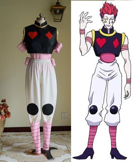 Hisoka Halloween Costume, Hisoka Clothes, Hisoka Outfits, Hisoka Costume, Hxh Aesthetic, Hisoka Cosplay, Clothing Anime, Hunter Outfit, Hunter Hunter