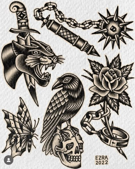 How To Draw Traditional Tattoos, Traditional Tattoo Black And Grey, Traditional Tattoo Drawings, Trad Tattoos, Traditional Tattoo Flash Art, Traditional Tattoo Old School, Traditional Tattoo Inspiration, Traditional Tattoo Flowers, Traditional Tattoo Sleeve