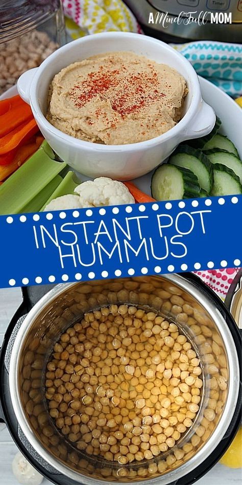 Instant Pot Hummus, Hummus Easy, The Best Hummus, Best Hummus Recipe, Best Hummus, Easy Hummus Recipe, Vegetarian Instant Pot, Easy Hummus, Make Hummus