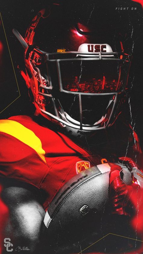 College Football Uniforms, College Football Recruiting, Caleb Williams, Collage Football, Sport Graphics, Usc Football, Football Recruiting, Football Wallpapers, Sports Posters