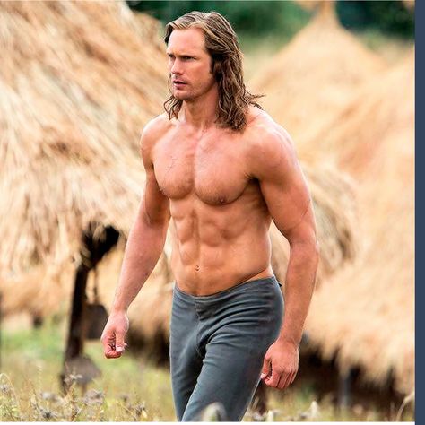 Alexander Skarsgard Alexander Skarsgard Tarzan, Alex The Great, Hair Pieces For Men, Tarzan Movie, Skarsgard Family, Jesse Metcalfe, Alexander Ludwig, Christoph Waltz, Eric Northman