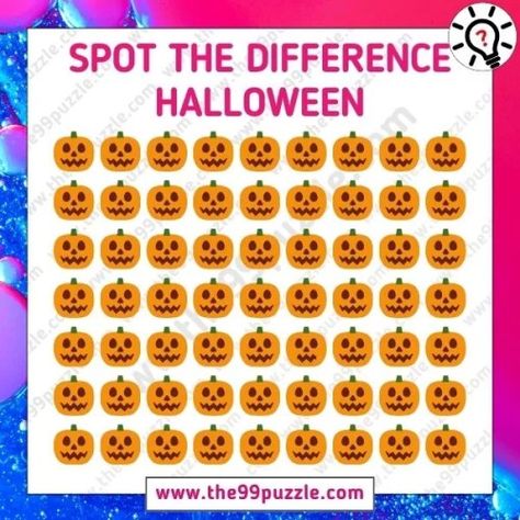 Optical Illusion IQ Test: You have 4K vision If you can spot the odd Halloween in 7 seconds! Math Puzzles Brain Teasers, Brain Teaser Questions, Illusions Mind, Math Riddles With Answers, Odd Pictures, Optical Illusions Pictures, Emoji Puzzle, What Am I Riddles, Brain Teasers For Adults