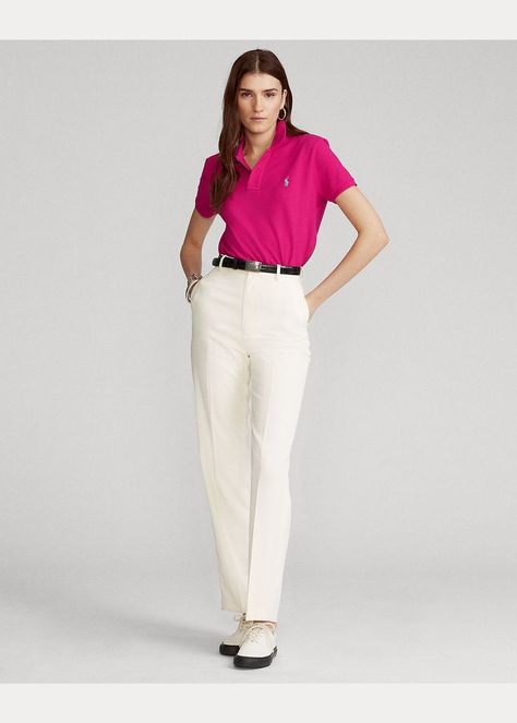 Polo Ralph Lauren Women Outfits, Polo Shirt Ralph Lauren, Polo Classic, Polo Ralph Lauren Women, Ralph Lauren Women, Polo Golf, Sporty Outfits, Kpop Outfits, Golf Outfit