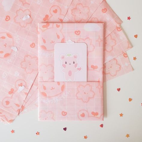 Business Packaging Ideas, Cute Earth, Printing On Tissue Paper, Art Packaging, Sakura Blossoms, Business Things, Custom Tissue Paper, Paper Logo, Color Symbolism